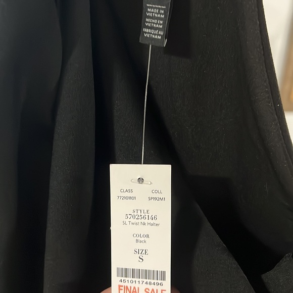 White House Black Market Halter Top NWT - Picture 2 of 5